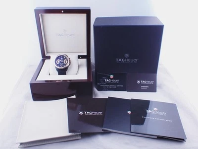 Montre automatique homme TAG Heuer Grand Carrera RS2 CAV518E.FT6016 43mm titane - Photo 1/4