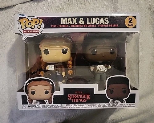 Funko Pop Stranger Things Season 4 Max Lucas Vinyl Figure 2-Pack