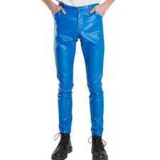 Faux Leather Silver Pants for Men for sale | eBay Faux Leather Silver Pants for Men for sale | eBay