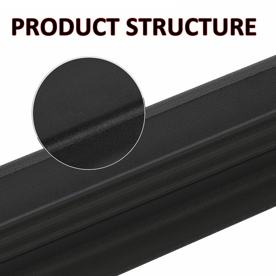 New Flex Step Tailgate Trim Cap Molding For 2011-2016 Ford F250 F350 Super Duty Foto 3 de 4