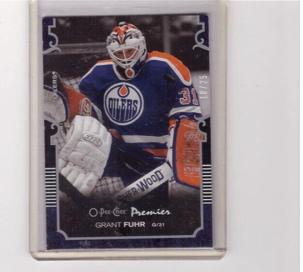 GRANT FUHR 2007-08 O-PEE-CHEE OPC PREMIER SILVER SPECTRUM PARALLEL SP/25 #31