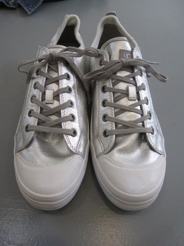 ugg silver sneakers
