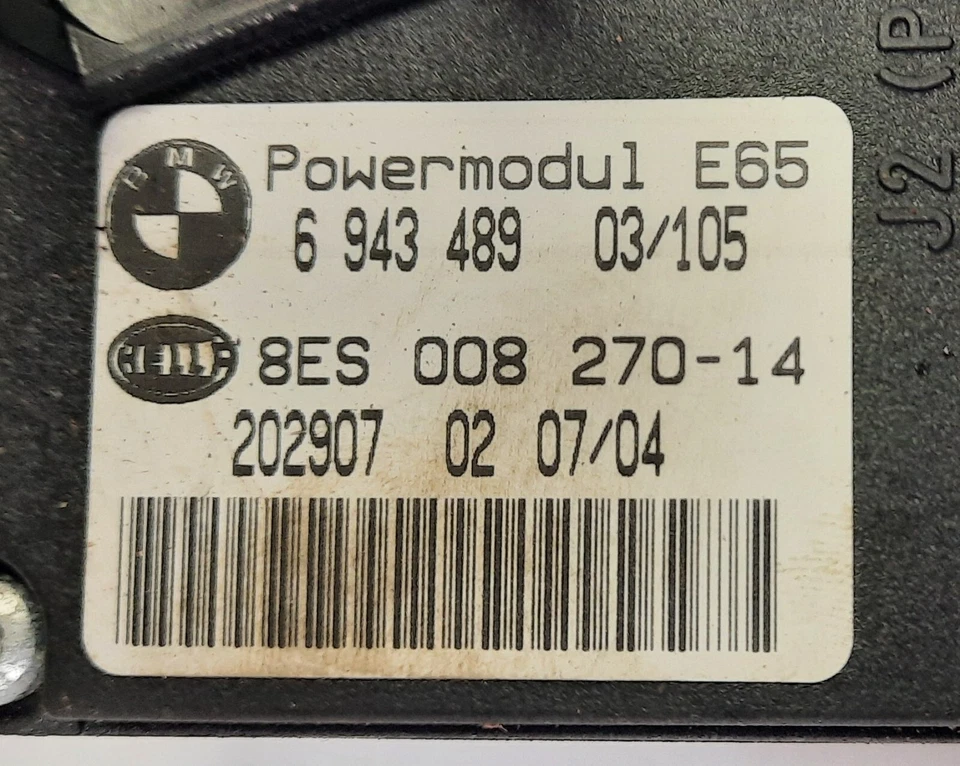 2004 BMW 745 LI 6943489 Power Control Module OEM - Image 2 of 4