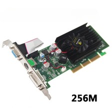 FX6200 256M AGP 8X graphics card compatible with 4X AGP universal graphics card