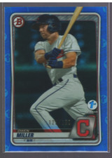2020 Bowman Draft 1st Edition Blue Foil #BD159 Owen Miller /150