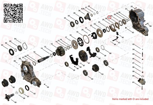 ATC35L/ATC45L/Hyundai ATC/Maserati ATC Transfer Case Actuator Ring BMW 1 2 3... - Picture 4 of 7