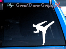 Karate Martial Arts 1 Custom Avail -Vinyl Decal Sticker -Color -HIGH QUALITY