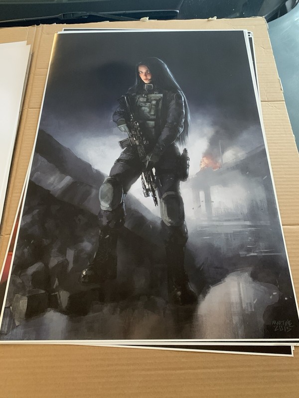 Astria ARH Studios Signed Poster Art 1/100 Arahom Radjah