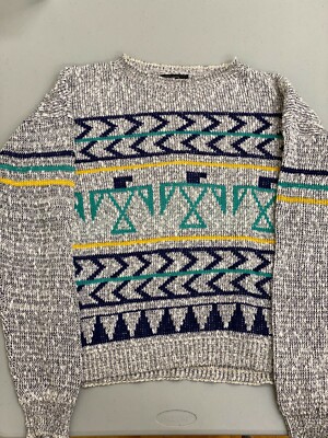 Vintage- Early 2000's ugly sweater by Tony Lambert brand (Size L