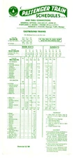 MAINE CENTRAL RAILROAD - SYSTEM PUBLIC TIMETABLE - 4/28/1959