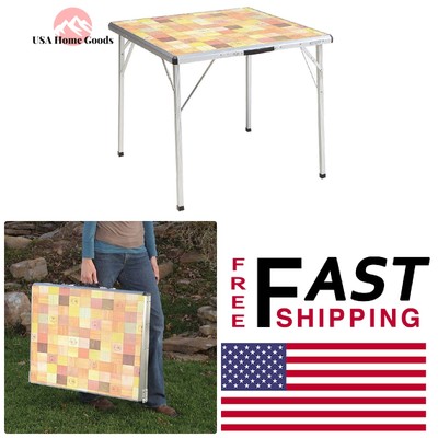 coleman foldable table