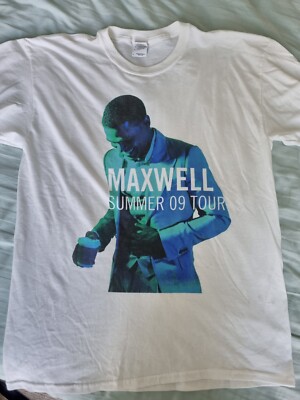 *Maxwell 2009 Tour T-Shirt selten schwarz Summers Night Large* 