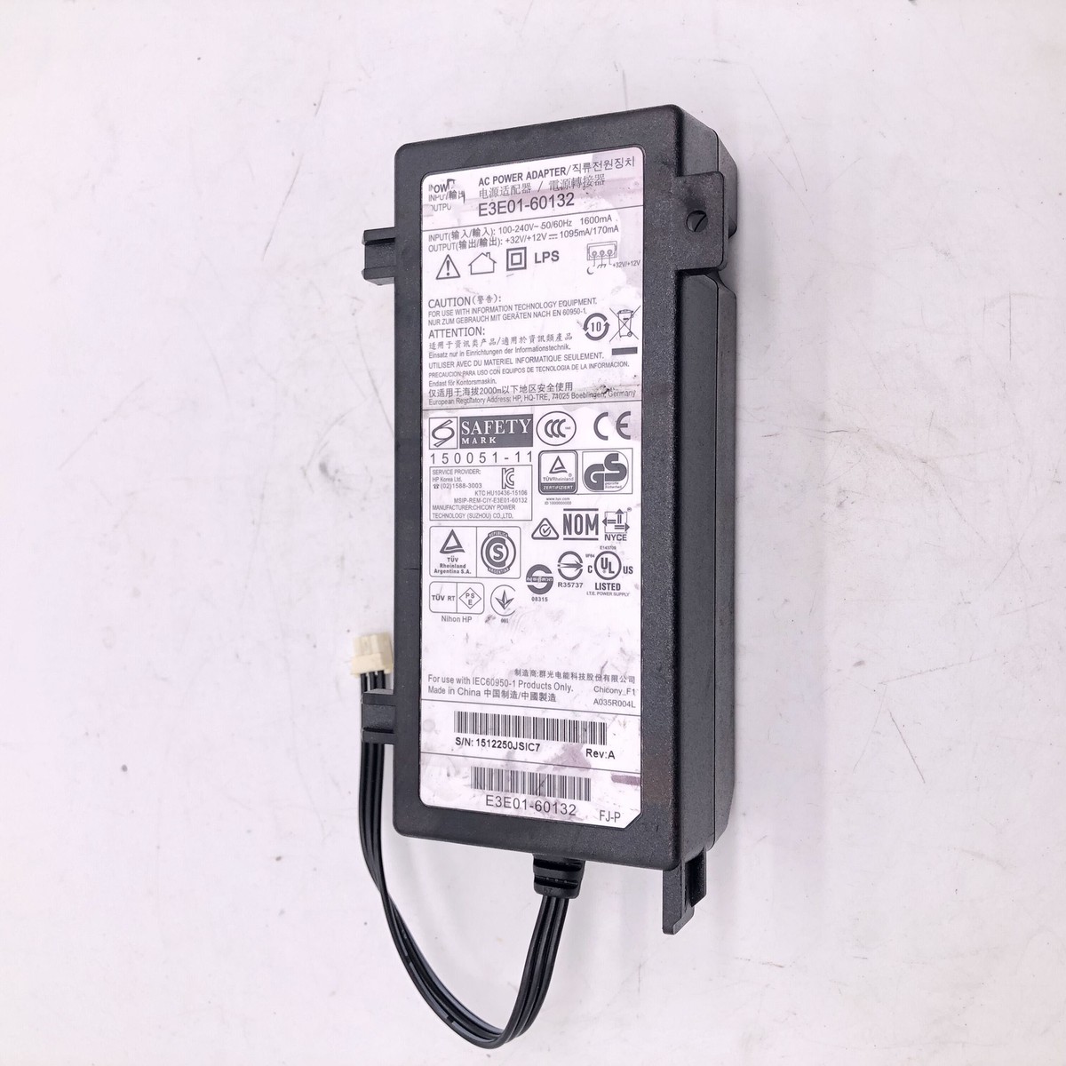 Power supply adapter 8730 220V E3E01-60132 fits for HP 8728 J3M72