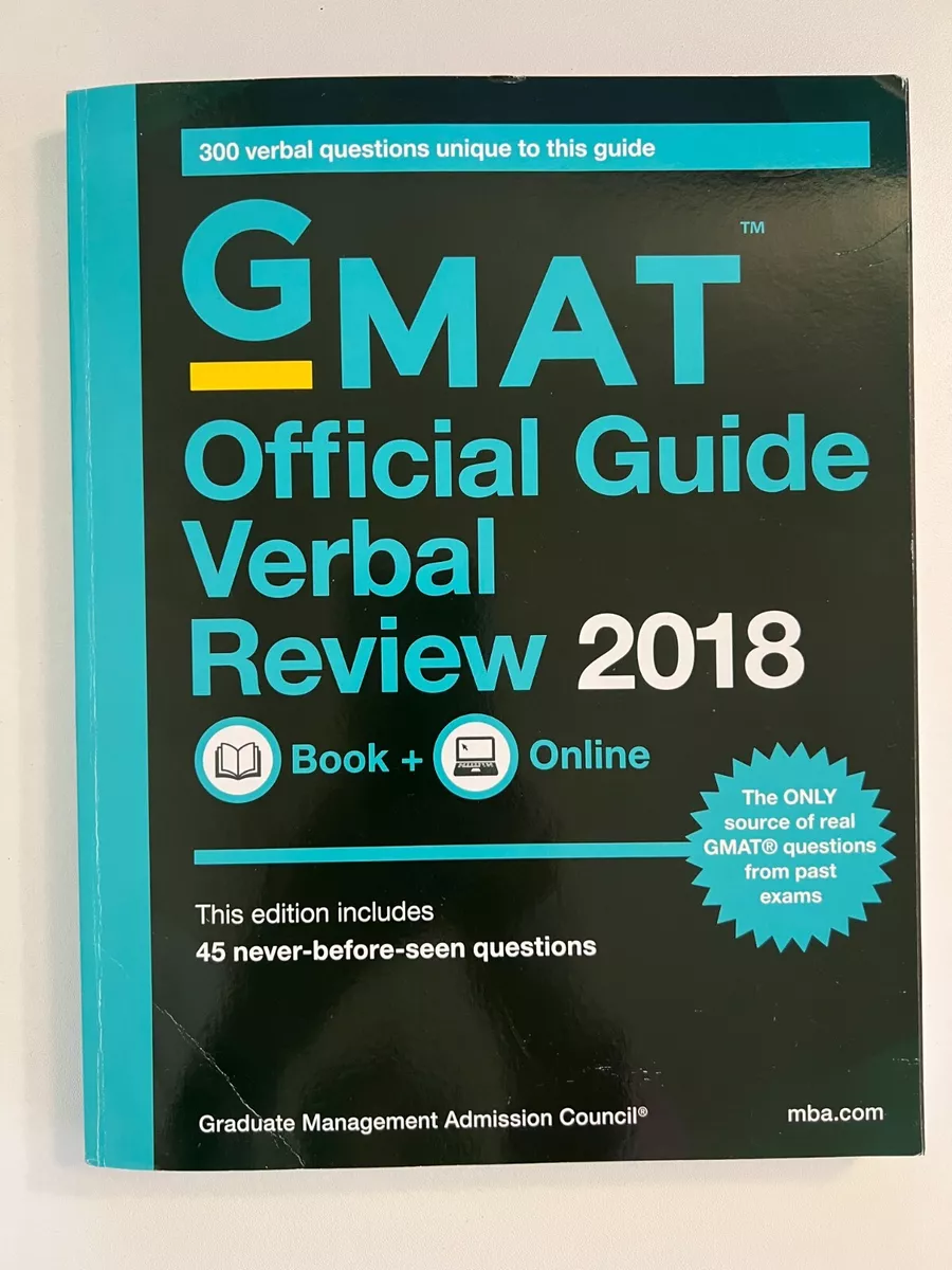 GMAT Quantitative & Verbal Review Books 2nd Edition The Official