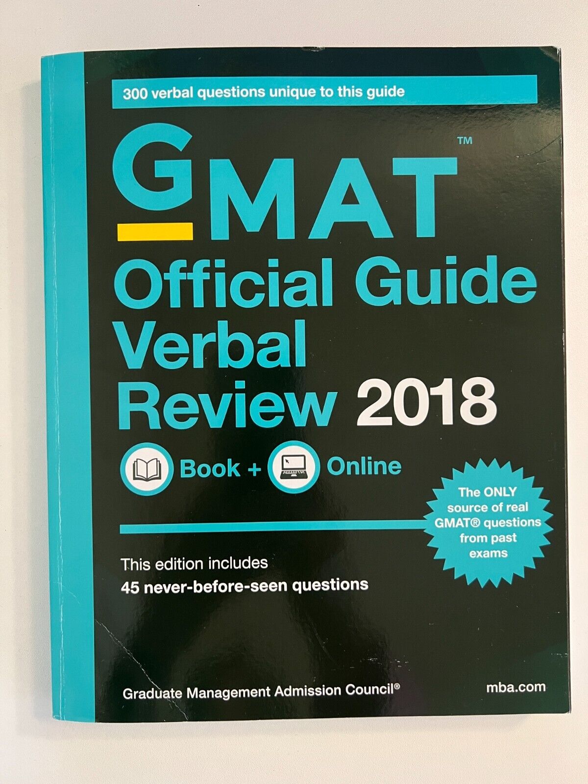 GMAT Books. Quantitative and Verbal Review. 2nd Edition. Lot of 2 books.  Paperb.