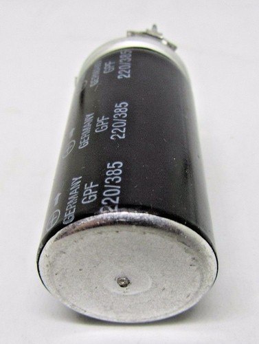 1pc NOS SIEMENS 220uF 385V B43293 HI-END STAR LEG TUBE AMP CAPACITOR FOR AUDIO ! - Picture 4 of 4