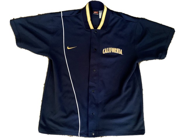 Vtg Cal UC Berkeley Bears Nike Basketball Shooting Shirt Warm Up Sz Large | eBay