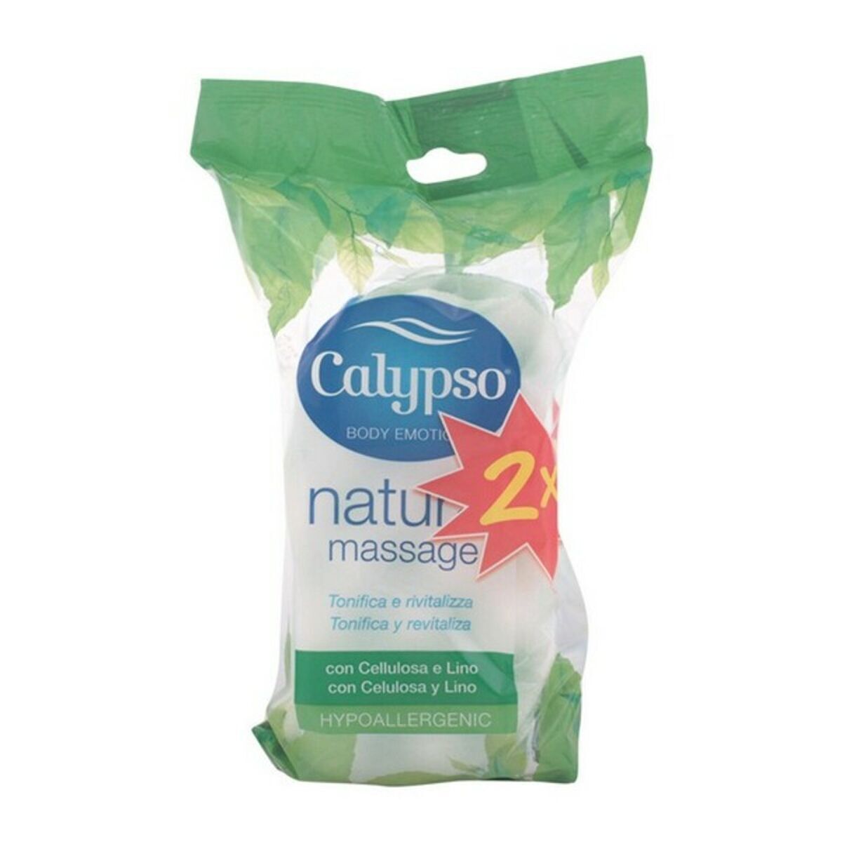 Spugna per il Corpo Natur Massage Calypso Esponja Calypso [2 pcs]