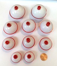 10 Piecs Danielson Fishing Snap on Round Floa...