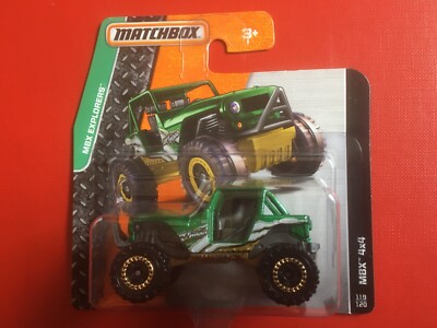 Matchbox 2007 MB 119/120 4x4 grünmetallic ''Explorers'' Blister 2