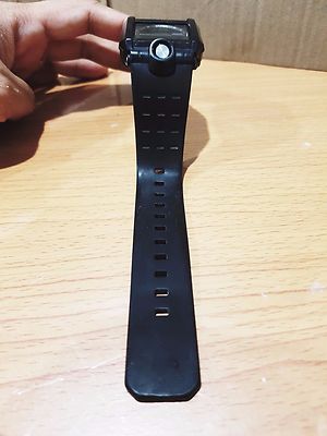 Vintage G-Shock G-8100 All Black Negative Screen Square Design
