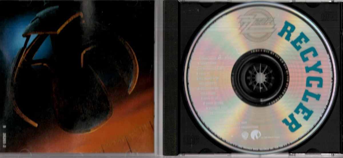 ZZ Top CD Warner Bros. Records, 1990, 9 26265-2, Recycler ~ VG+ | eBay
