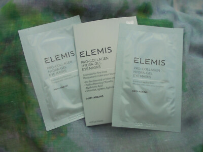 ELEMIS Pro-Collagen Hydra-Gel Augen Masken 2 Stück neu in OVP