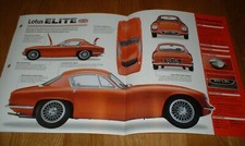 1957 Lotus Elite Spec Sheet Brochure Photo Poster Print 57 58 60 62 1963 1957 Lotus Elite Spec Sheet Brochure Photo Poster Print 57 58 60 62 1963