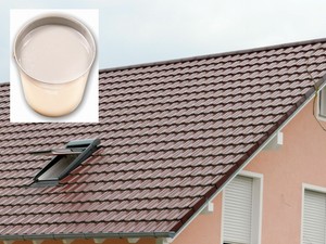 ab 5,38€/l hellgrau Dachfarbe Dachbeschichtung Dachziegelfarbe