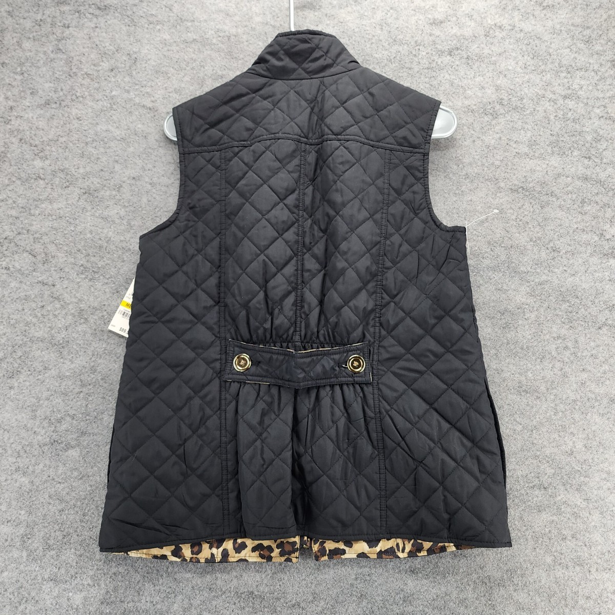 Veste Matelassée Charterclub Taille L - Noir Et Blanc, Doublure Duvet, Occasion Très Bon état