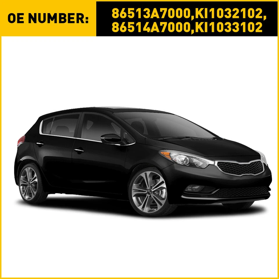 Soporte guardabarros delantero izquierdo derecho para Kia Forte Forte5 Forte Koup 2014-2018 Foto 2 de 4