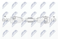 Antriebswelle NTY NPW-PL-067 FüR Astra Opel Caravan P10 GTC LPG Turbo