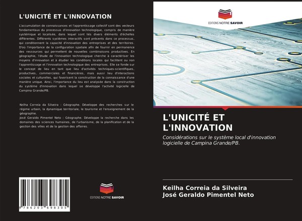 Keilha Correia Da Silveira (U. A.) | L'unicitÉ ET L'innovation | Taschenbuch-image