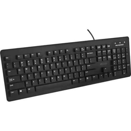V7 waschbare antimikrobielle Tastatur & Maus Combo (CKU700US) - Bild 5 von 6