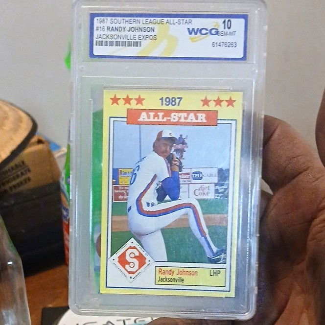 Grand Slam 1987 Southern League All-Stars All-Star #16 Randy Johnson Expos