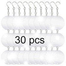 30 PCS Reflective Bird Scare Discs 30 Round Set