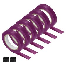 6 Set Grip Fishing Tape with Racquet Grip Band Ring 32.8ft Purple