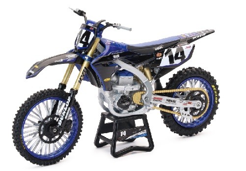 Moto miniature Yamaha YZF 450 idée cadeau pour fan de motocross