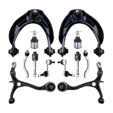 Suspension Kit Front Lower Upper Control Arm 12 Pcs