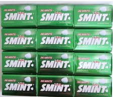SMINT XXL SPEARMINT SUGARFREE TINS. 12 PACKS.12x25g.BEST BEFORE 13/12/2026