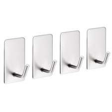 4x Kleiderhaken Wandgarderobe Garderobenhaken...