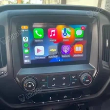 4+128G Carplay Car GPS Stereo Radio For 2014-2018 Chevrolet Silverado GMC Sierra