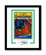 Goosebumps Tim Jacobus Autographed Signed 11x14 Framed Photo Monster Blood ACOA