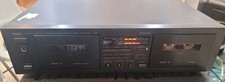 Yamaha KX-W232 Stereo Dual Cassette w Manual, Working, Nice Condition