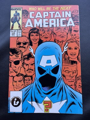 Captain America 333   1st App.Of John Walker As Captain America VF/NM