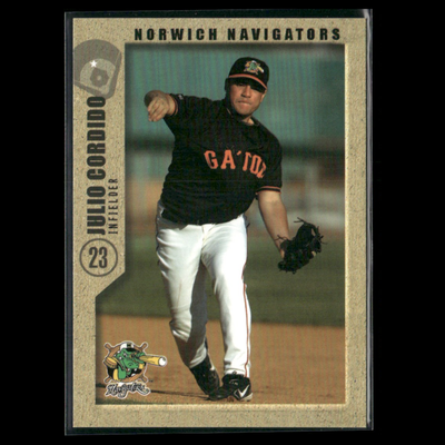 Julio Cordido 2005 Norwich Navigators Baseball Card MLB NM | eBay