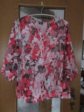 Barbara Lebek, Bluse, Gr. 44, bunt, neu!