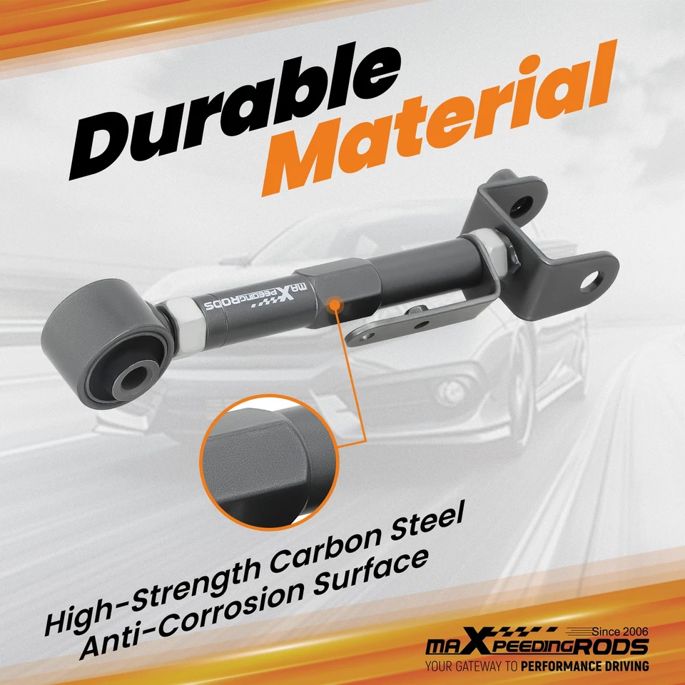 Adjustable Control Arm Rear Camber Kit Alignment for 02-06 Honda CR-V Element 03 - Image 2 of 4