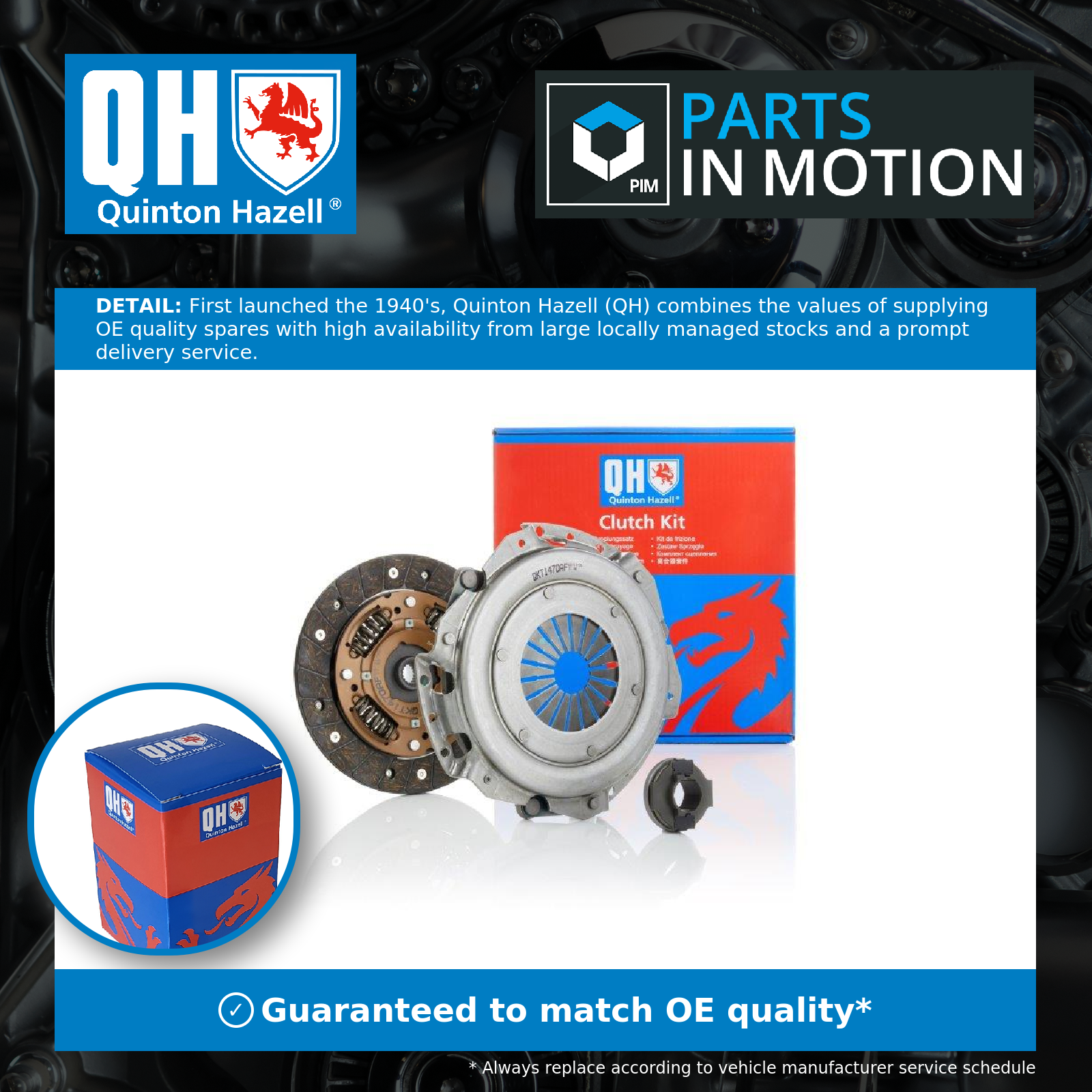 Clutch Kit 3pc (Cover+Plate+Releaser) QKT1470AF Quinton Hazell 55200859 71738457