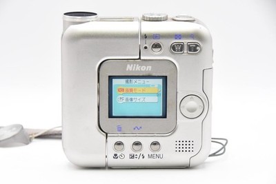 Exc + ] Nikon COOLPIX SQ Digital Compact Camera Square Silver